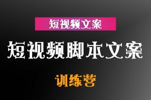 短视频脚本文案训练营