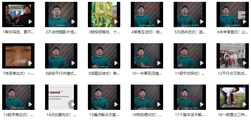 短视频脚本文案训练营插图1 短视频脚本文案训练营插图1