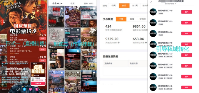 电影票小程序挂载_蹭新电影热度+后续流量延伸【揭秘】插图1 电影票小程序挂载_蹭新电影热度+后续流量延伸【揭秘】