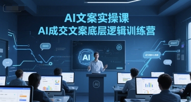 AI文案实操课,AI成交文案底层逻辑训练营插图 AI文案实操课,AI成交文案底层逻辑训练营