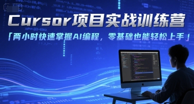 Cursor项目实战训练营,两小时快速掌握AI编程,零基础也能轻松上手插图 Cursor项目实战训练营,两小时快速掌握AI编程,零基础也能轻松上手