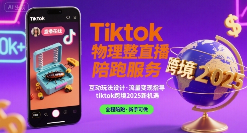 Tiktok物理整蛊直播陪跑服务-tiktok跨境2025插图 Tiktok物理整蛊直播陪跑服务-tiktok跨境2025
