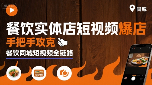 餐饮实体店短视频爆店,手把手攻克餐饮同城短视频全链路插图 餐饮实体店短视频爆店,手把手攻克餐饮同城短视频全链路