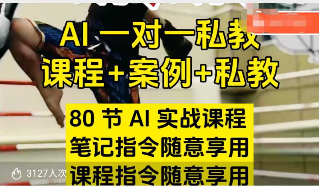 AI指令实战课,课程+案例,80节AI实战课程,笔记指令随意享用,课程指令随意享用(更新7月)插图 AI指令实战课,课程+案例,80节AI实战课程,笔记指令随意享用,课程指令随意享用(更新7月)