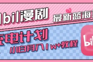 最新蓝海项目，B站充电计划，小白也能月入1w+