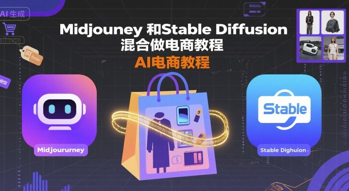Midjourney和Stable Diffusion混合做电商教程-ai电商教程插图 Midjourney和Stable Diffusion混合做电商教程-ai电商教程
