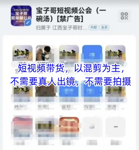 宝子哥头部团队短视频带货,以混剪为主,不需要真人出镜,不需要拍摄【更新9月】插图 宝子哥头部团队短视频带货,以混剪为主,不需要真人出镜,不需要拍摄【更新9月】