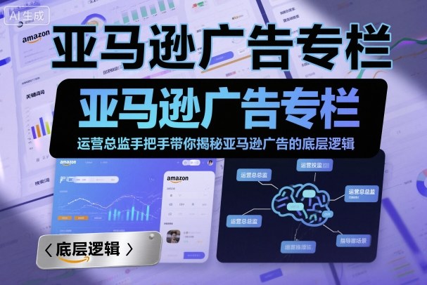 亚马逊广告专栏:运营总监手把手带你揭秘亚马逊广告的底层逻辑插图 亚马逊广告专栏:运营总监手把手带你揭秘亚马逊广告的底层逻辑