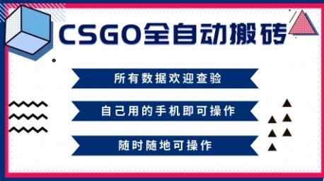 CSGO全自动搬砖,年底钱回家好项目,当天可拿到结果,新手小白轻松月入1W+【揭秘】插图 CSGO全自动搬砖,年底钱回家好项目,当天可拿到结果,新手小白轻松月入1W+【揭秘】
