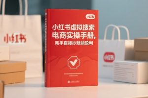 小红书虚拟搜索电商实操手册，新手直接抄就能盈利