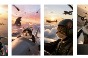 哥斯拉侵入了我的家乡–喵喵版短视频制作教学，快速起号涨粉