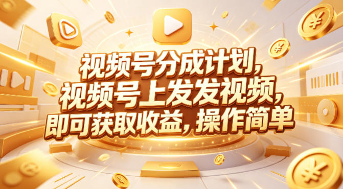 视频号分成计划,599元众筹的Red团队课程,视频号上发发视频,即可获取收益,操作简单插图 视频号分成计划,599元众筹的Red团队课程,视频号上发发视频,即可获取收益,操作简单