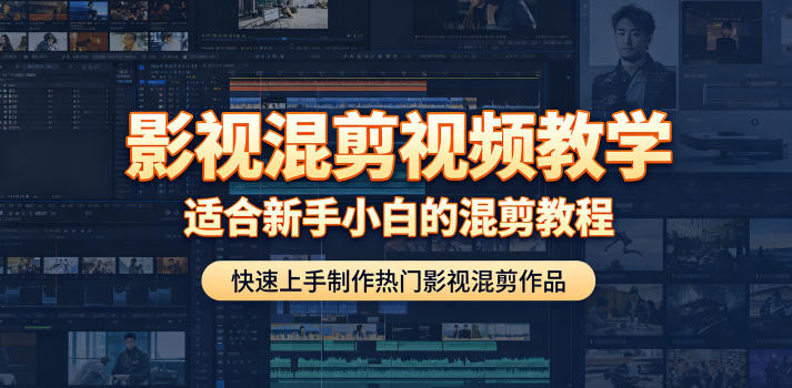 影视混剪视频教学,适合新手小白的混剪教程,快速上手制作热门影视混剪作品插图 影视混剪视频教学,适合新手小白的混剪教程,快速上手制作热门影视混剪作品
