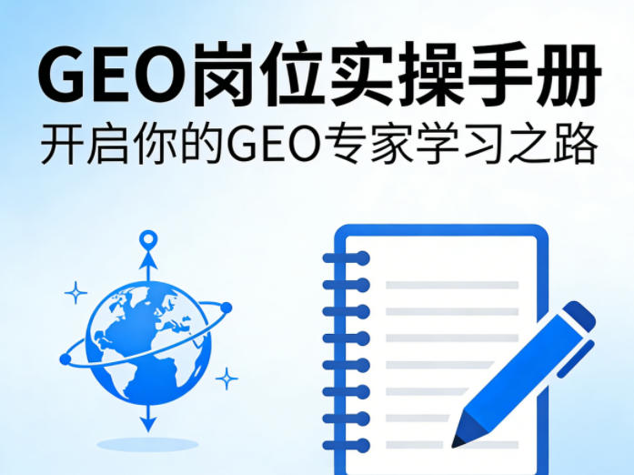 GEO岗位实操手册,开启你的GE0专家学习之路插图 GEO岗位实操手册,开启你的GE0专家学习之路