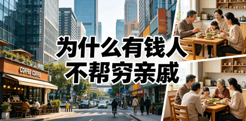 付费文章:为什么有钱人不帮穷亲戚?插图 付费文章:为什么有钱人不帮穷亲戚?