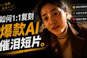 豆包+Gemini生成真人AI短剧-拆解复刻百万爆款第一人称短片,一站式讲透爆款复刻全流程