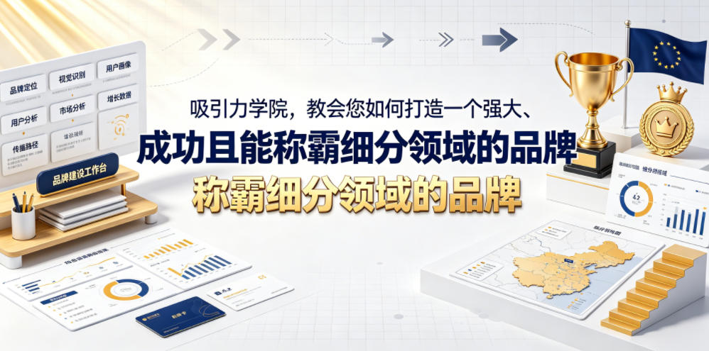 吸引力学院,教会您如何打造一个强大、成功且能称霸细分领域的品牌!【原创双语字幕】插图 吸引力学院,教会您如何打造一个强大、成功且能称霸细分领域的品牌!【原创双语字幕】