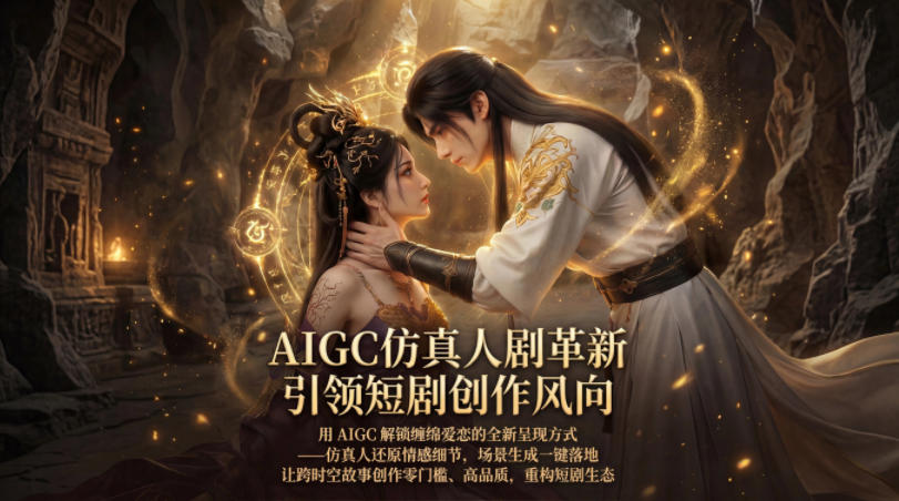 AIGC仿真人《合欢宗》短剧教学,用AIGC解锁缠绵爱恋的全新呈现方式,让跨时空故事创作零门槛、高品质,重构短剧生态插图 AIGC仿真人《合欢宗》短剧教学,用AIGC解锁缠绵爱恋的全新呈现方式,让跨时空故事创作零门槛、高品质,重构短剧生态